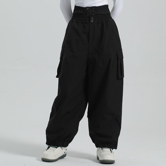 Waterproof Outdoor Baggy Snow Pants Riuiyele