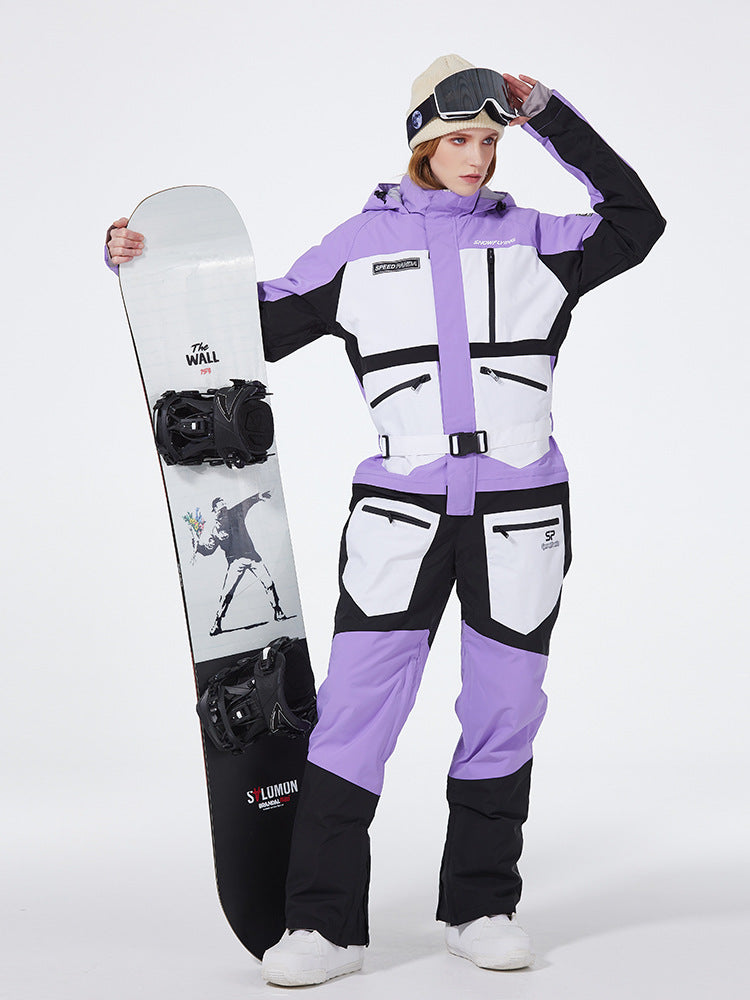 Unisex Outdoor Pro Extreme Onesie Snowsuits 