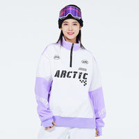 Teen Girls' Hooded Snow Sweater Outdoor Sportswear Pullovers 