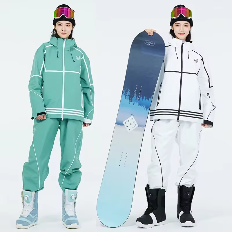 Couple Ski Suits Set Outdoor Adventure Snow Jacket & Pants Set