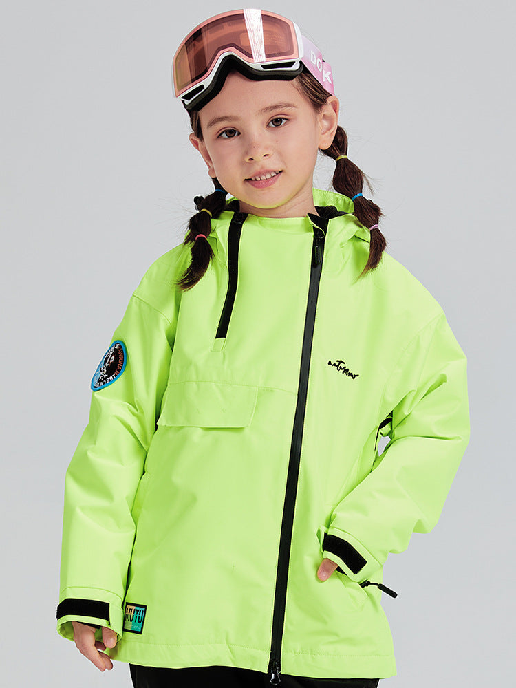 Comfortable Outdoor Ski & Snowboard Jackets Kids Snow Suits Riuiyele