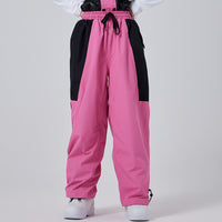 Girls Outdoor Drawstring Ski Pants Waterproof Cargo Trousers RIUIYELE