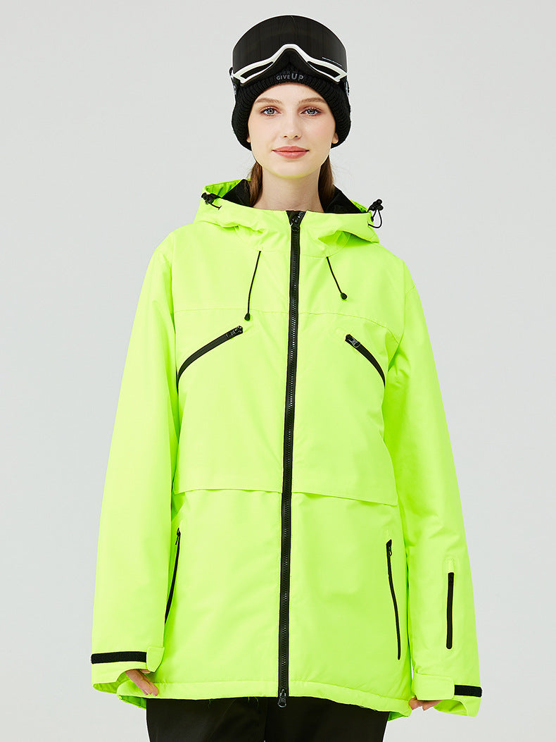 Women's Anorak Snow Jacket Mountain Adventure Ski Coat 