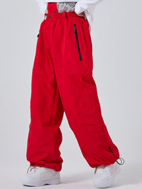 Outdoor Cargo Snowboard Pants 2025 Winter Mountain Trousers Riuiyele