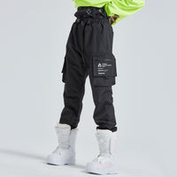 Couple Outdoor Cargo Snowboard Pants Riuiyele