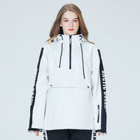 Elegant Warm Snow Anorak Jacket Outdoor Sports Pullover 