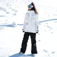 Fashion Padded Snow Suit Outdoor Cargo Snowboard Jacket & Pants Riuiyele