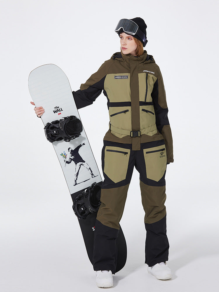 Unisex Outdoor Pro Extreme Onesie Snowsuits 