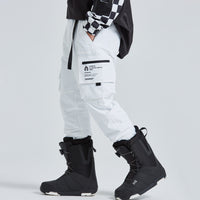 Couple Outdoor Cargo Snowboard Pants Riuiyele