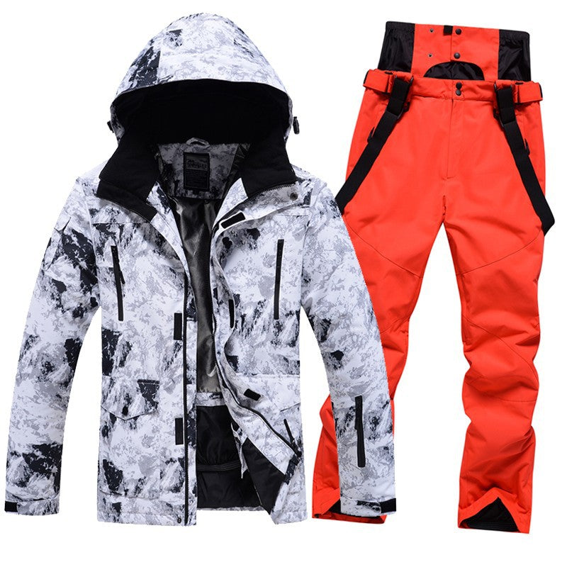 Couple Insulated Skiing Snowboarding Set