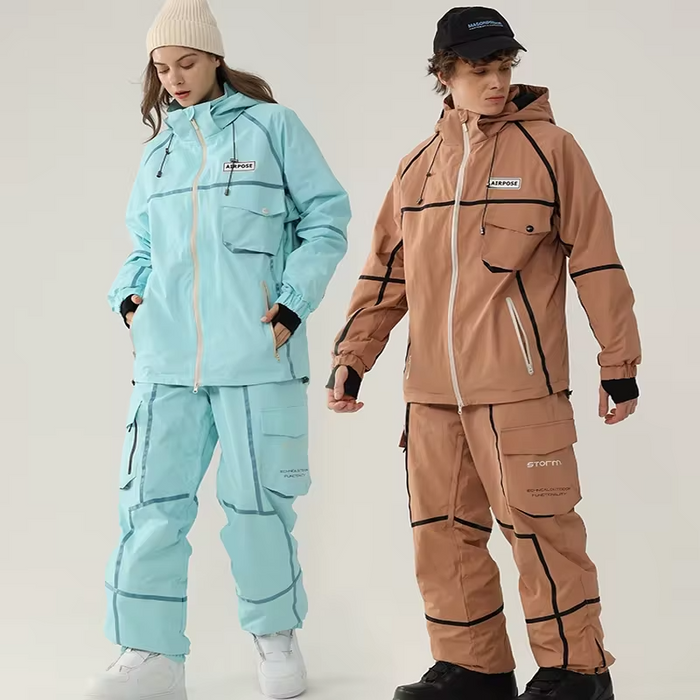 Matched Couple Ski/Snowboard Outerwear Multi-colors Available