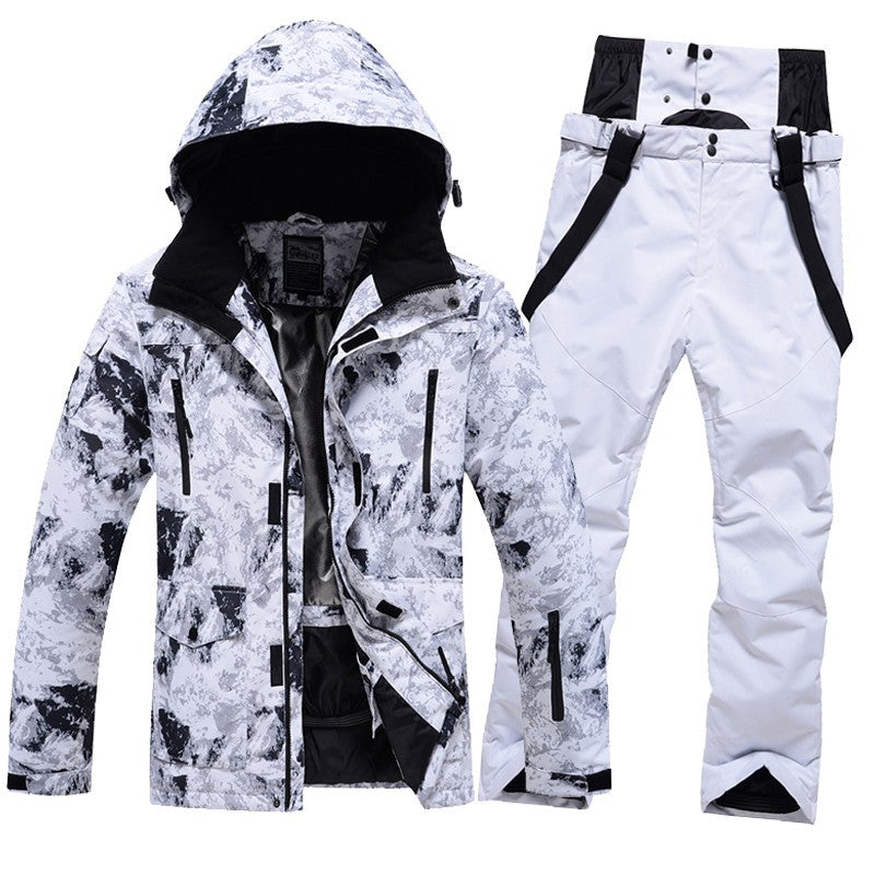 Couple Insulated Skiing Snowboarding Set