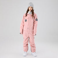 Couple Snowboard Jumpsuits Loose Warm Snowboard Wear Riuiyele