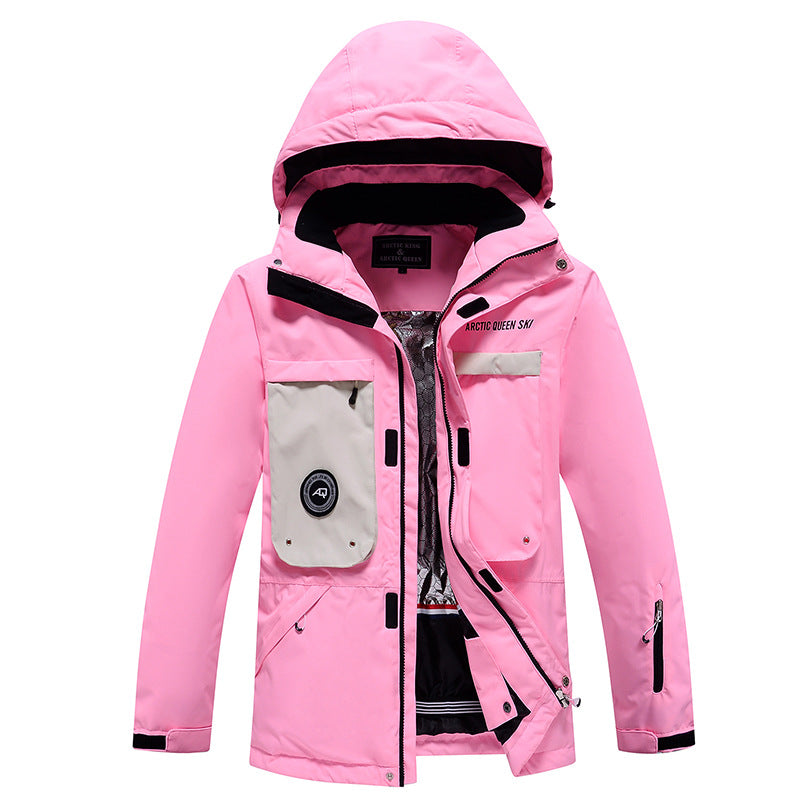 Girls Warm Ski Jacket Slim Fit Snowboard Coat for Adventure 