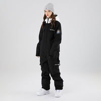 Couple Snowboard Jumpsuits Loose Warm Snowboard Wear