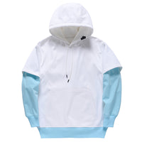 Fashion Unisex 2 In 1 Snow Hoodies Kangaroo Pocket Pullover 