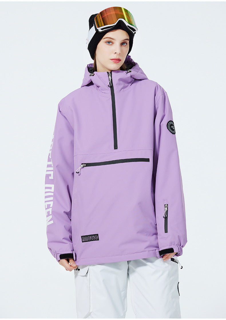 Couple Style Anorak Snow Jacket 