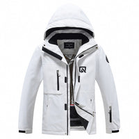 Outdoor Hooded Ski & Snow Jacket Thicken Ski Overalls Tops 