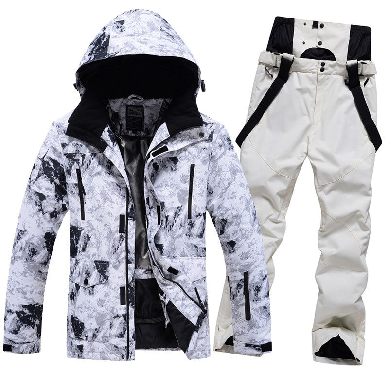 Couple Insulated Skiing Snowboarding Set