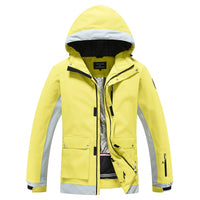 Outdoor Hooded Ski & Snow Jacket Thicken Ski Overalls Tops 