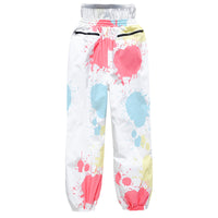 Girls' Tie Dye-pink Ski Tops & Pants Riuiyele