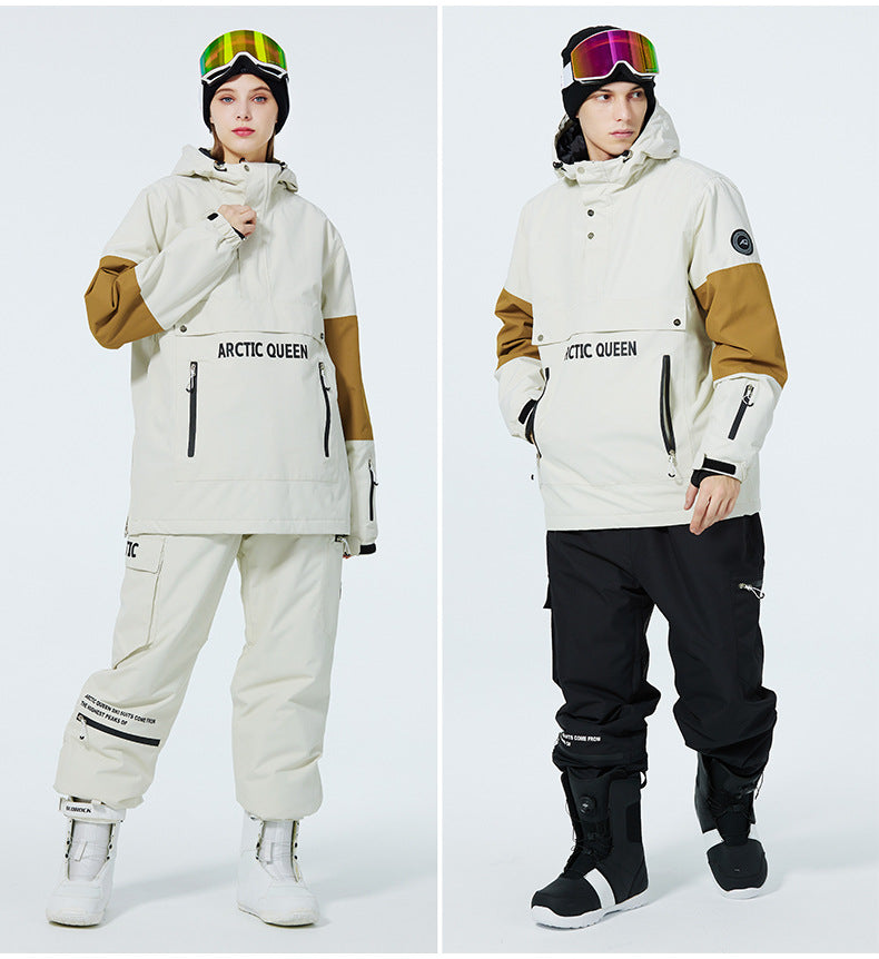 Couple Style Anorak Snow Jacket 