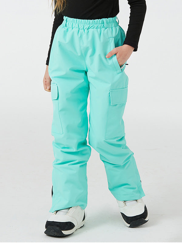 Kid's Unisex Mountain Explorer Waterproof Snow Pants 