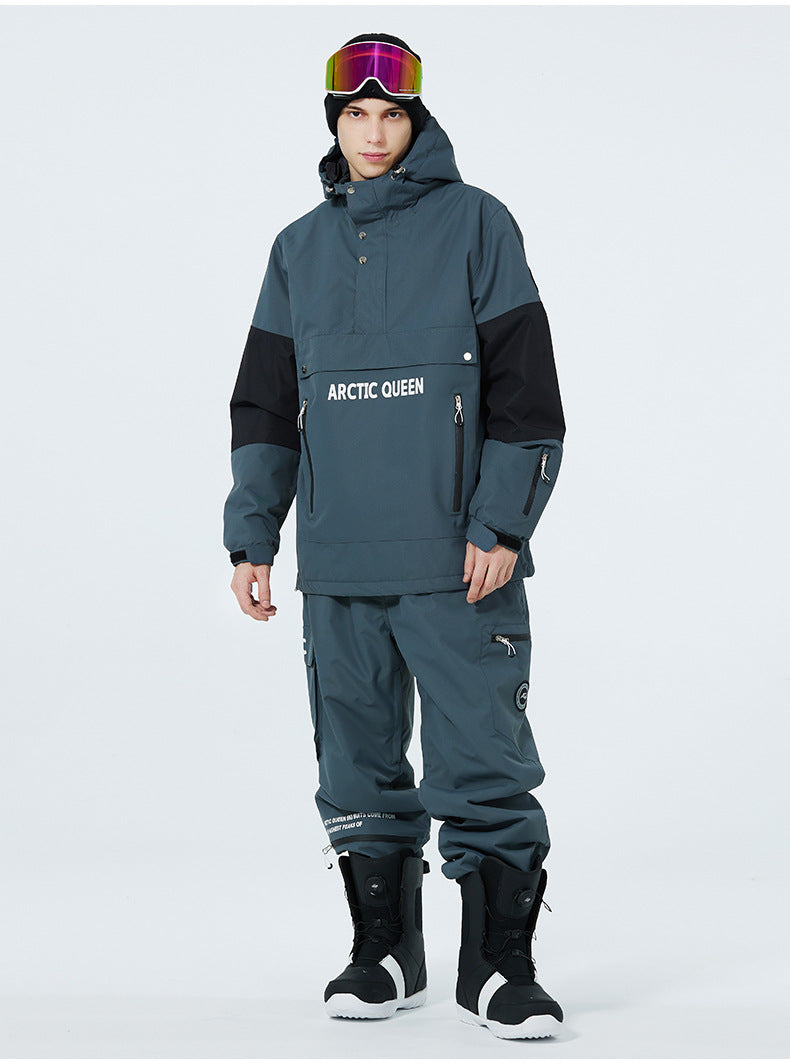 Couple Style Anorak Snow Jacket 