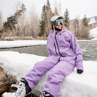 Stylish Female Ski Jacket Alpine Windproof Outwear for Sports Riuiyele