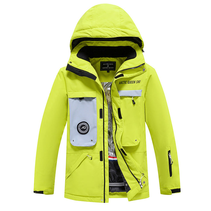 Girls Warm Ski Jacket Slim Fit Snowboard Coat for Adventure 