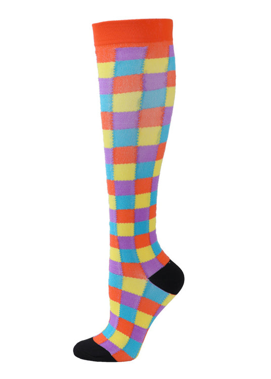 Colorful Calf Compression Socks Unisex