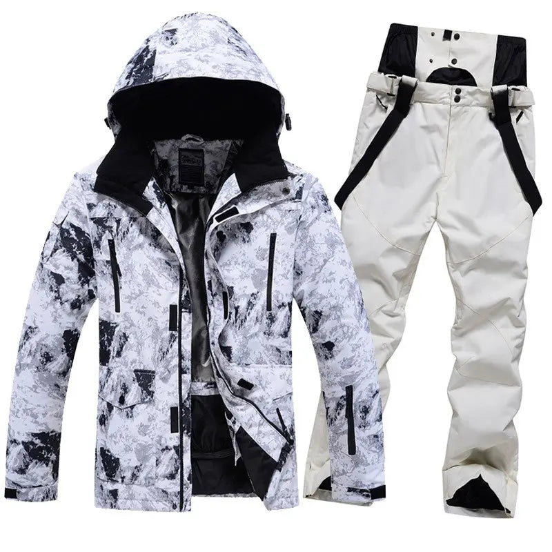 Couple Insulated Skiing Snowboarding Set Riuiyele