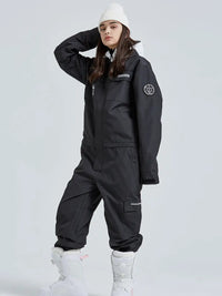 Couple One Piece Winter Waterproof Ski Suits