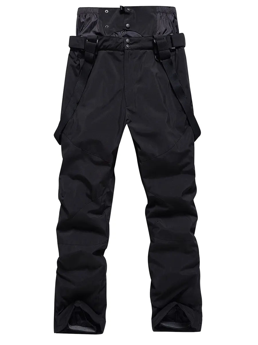 Detachable Ski Bibs & Pants Girls Double Strap Snow Pants 