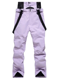 Detachable Ski Bibs & Pants Girls Double Strap Snow Pants 