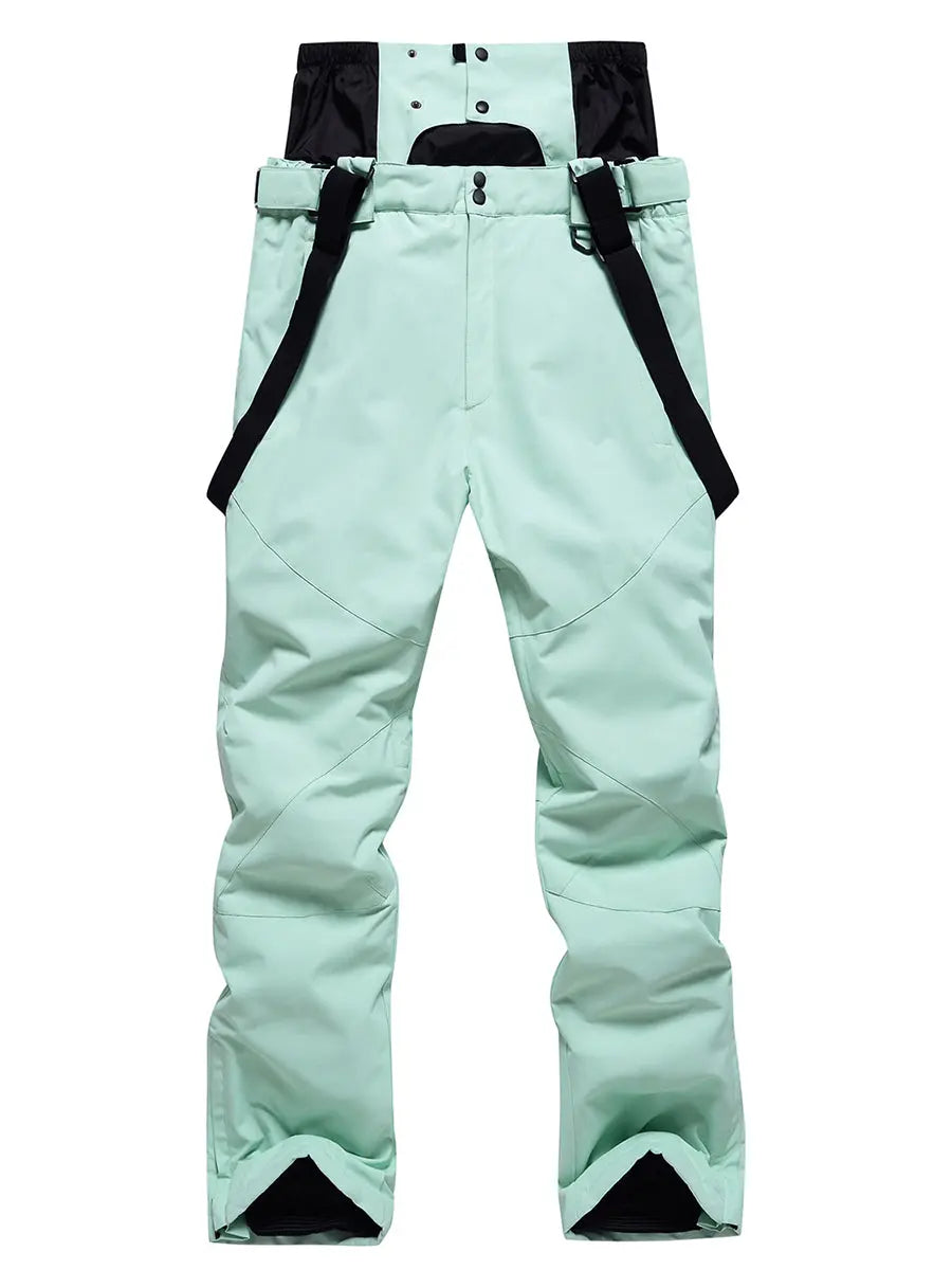 Detachable Ski Bibs & Pants Girls Double Strap Snow Pants 