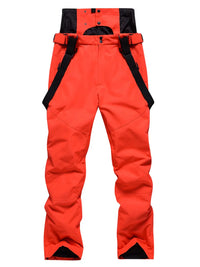 Detachable Ski Bibs & Pants Girls Double Strap Snow Pants 