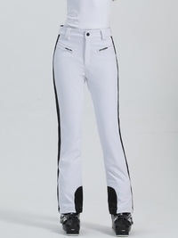 High Waist Slim Snow Pants