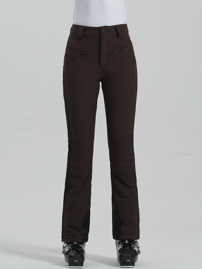 High Waist Slim Snow Pants