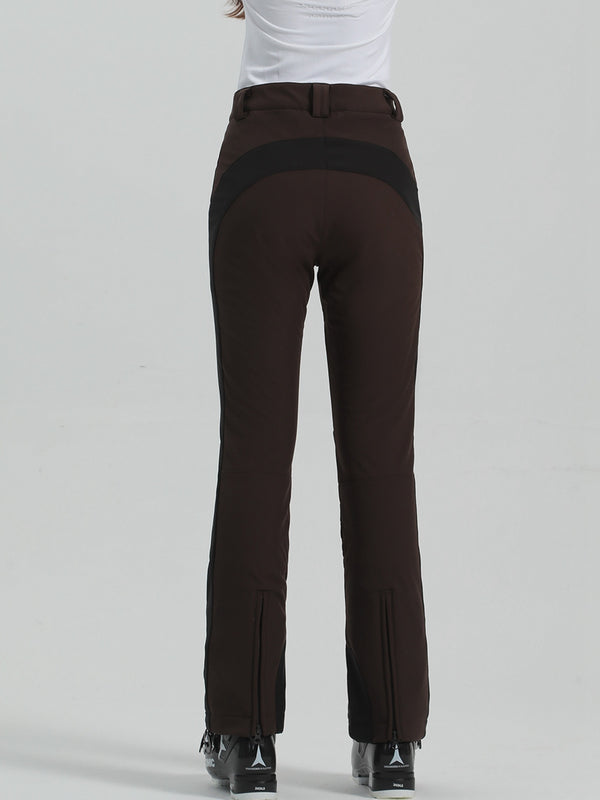 High Waist Slim Snow Pants