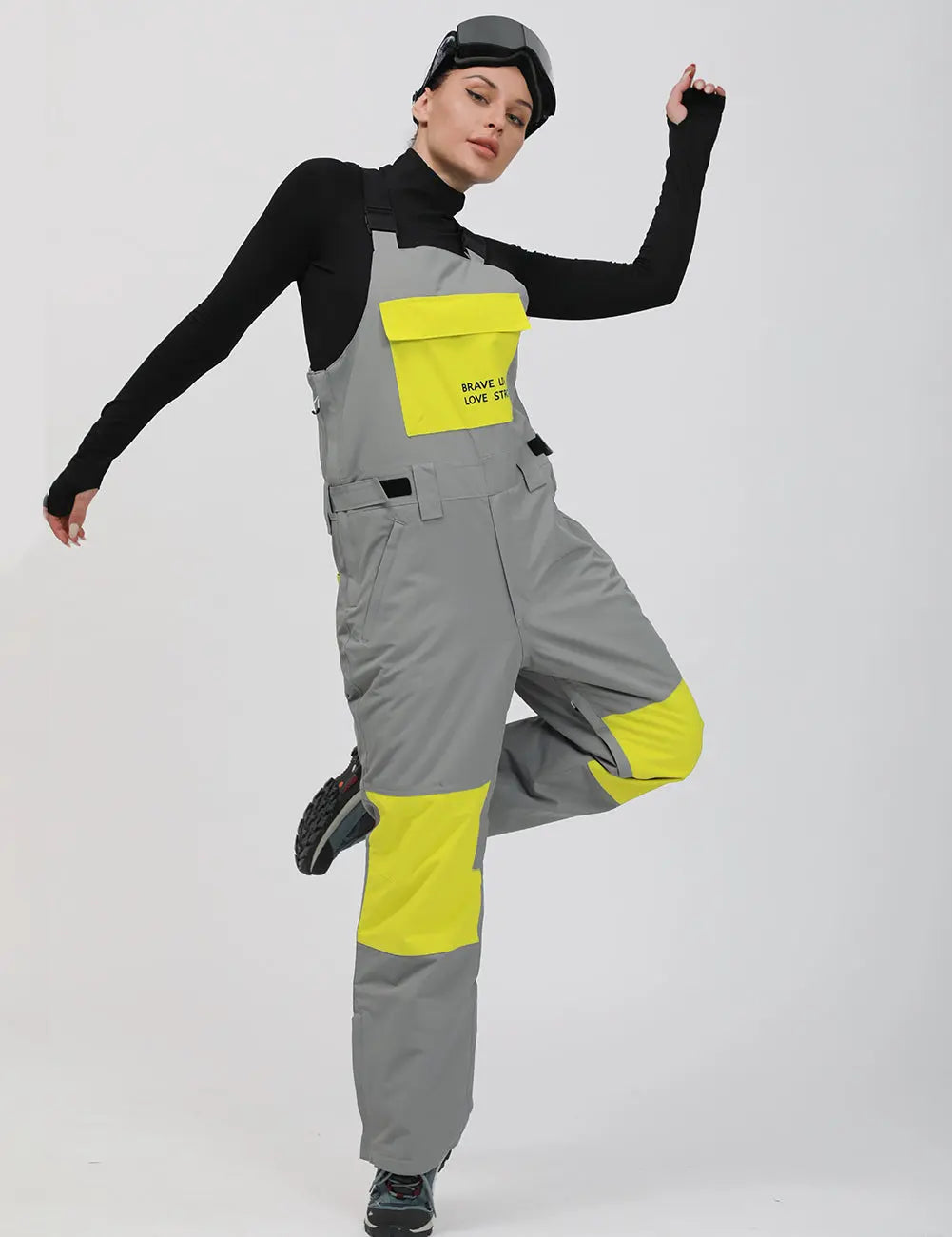 Girls' Loose Insulated Bib Pant 