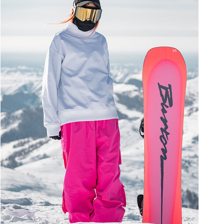 2025 Oversize Baggy Ski Pants for Couple Riuiyele