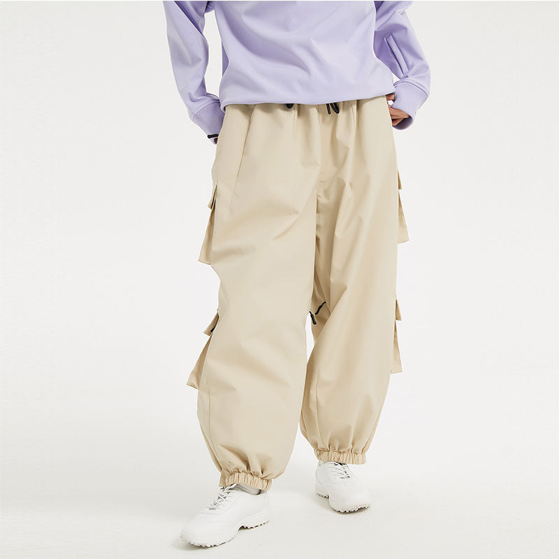 2025 Oversize Baggy Ski Pants for Couple Riuiyele