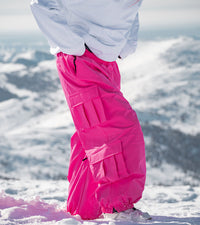 2025 Oversize Baggy Ski Pants for Couple Riuiyele