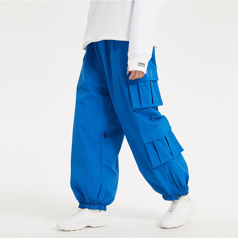 2025 Oversize Baggy Ski Pants for Couple Riuiyele