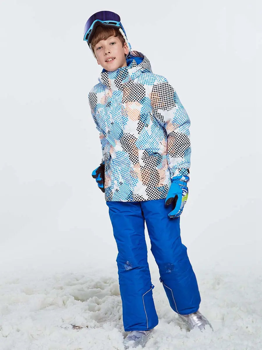 Kid's Insulated Skiing Snowboarding Jackets & Pants 