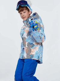 Kid's Insulated Skiing Snowboarding Jackets & Pants 