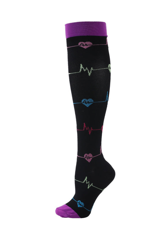 Long Sports Compression Socks Knee High