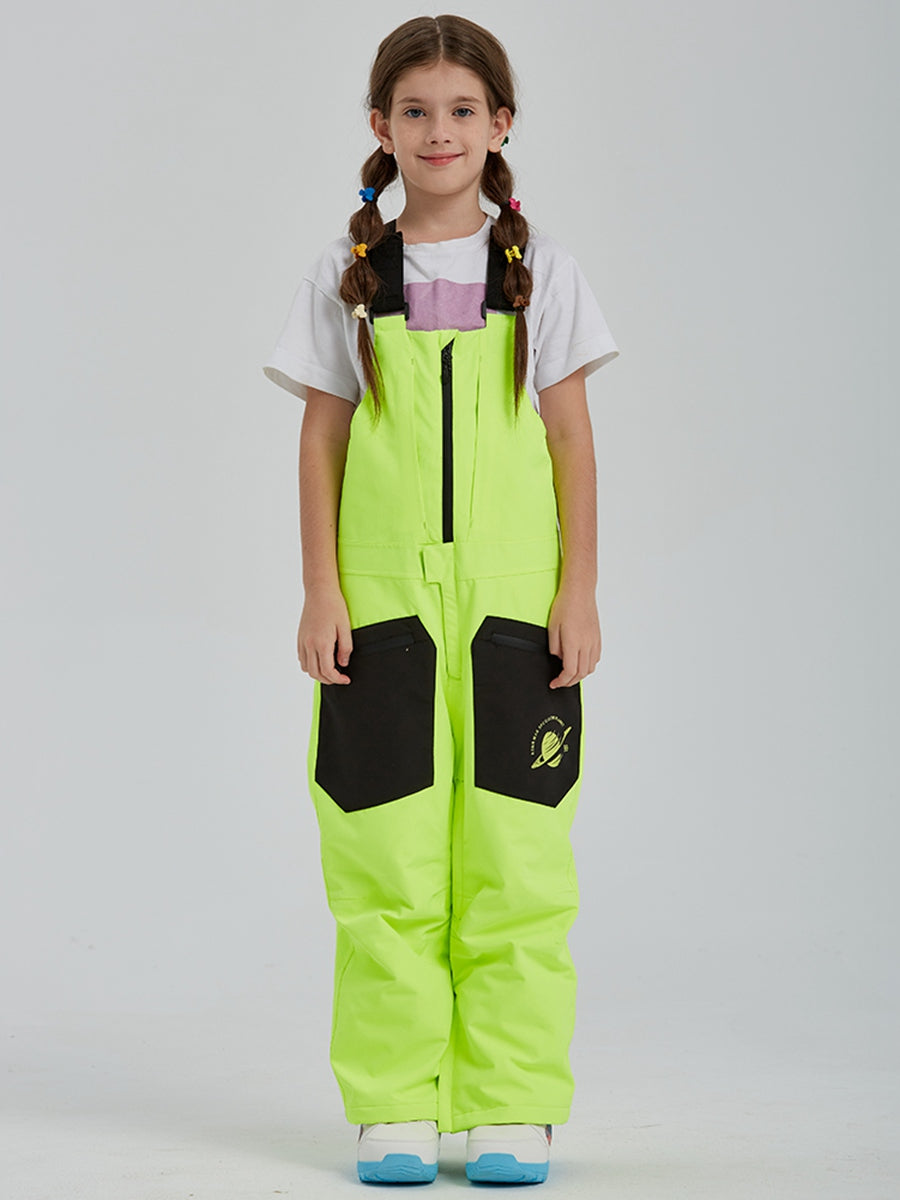 Hotian Girls Snow Jogger Bib Pants