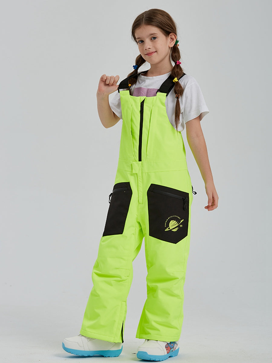 Hotian Girls Snow Jogger Bib Pants